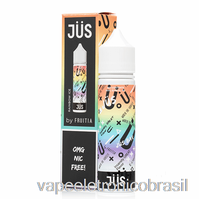 Vape Vaporesso Rainbow Ice - Jus E-líquido - 60ml 6mg